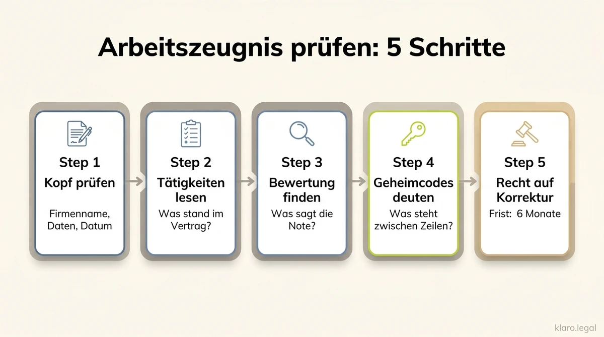 Arbeitszeugnis in Österreich verstehen – Was bedeutet jede Formulierung?