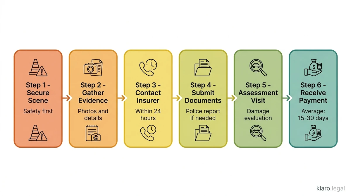 Overview of car insurance claims process