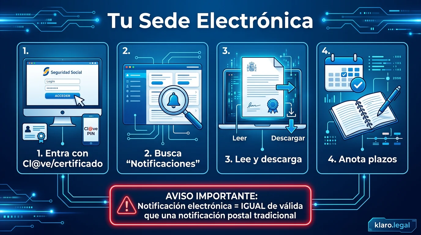Sede electrónica de la Seguridad Social: cómo acceder, consultar notificaciones y descargar tu vida laboral online