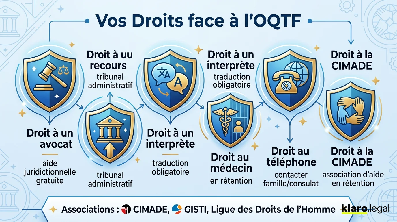 Vos droits face à une OQTF en France